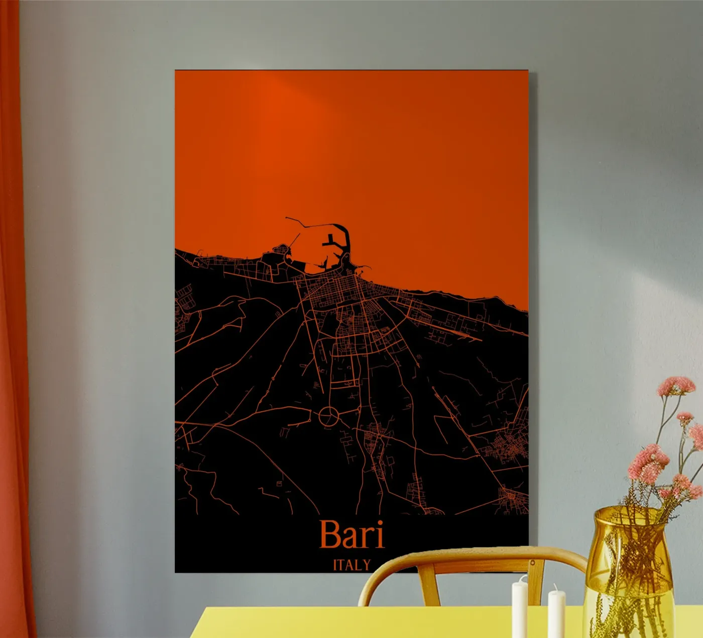 Bari plexiglas de MiMap