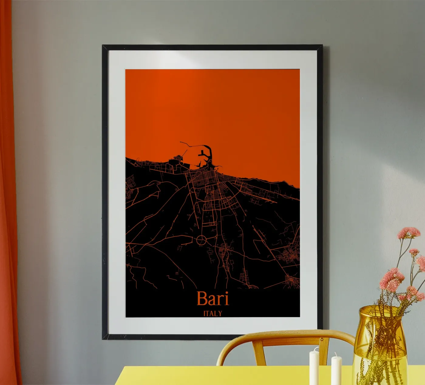Bari Poster von MiMap