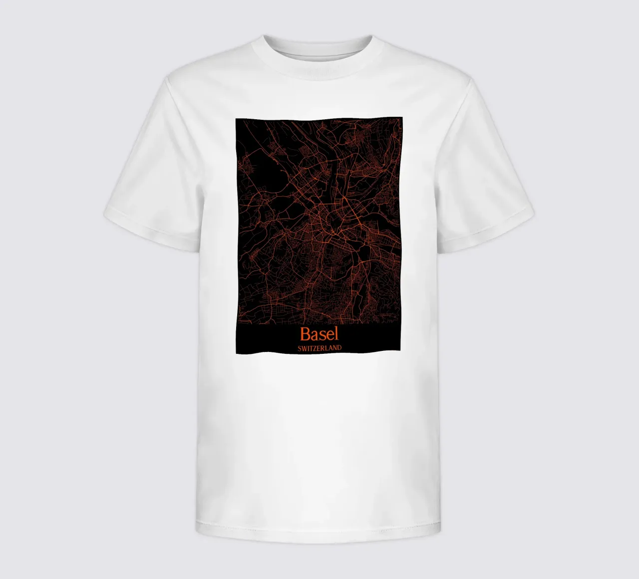 Basel t-shirt bambini da MiMap