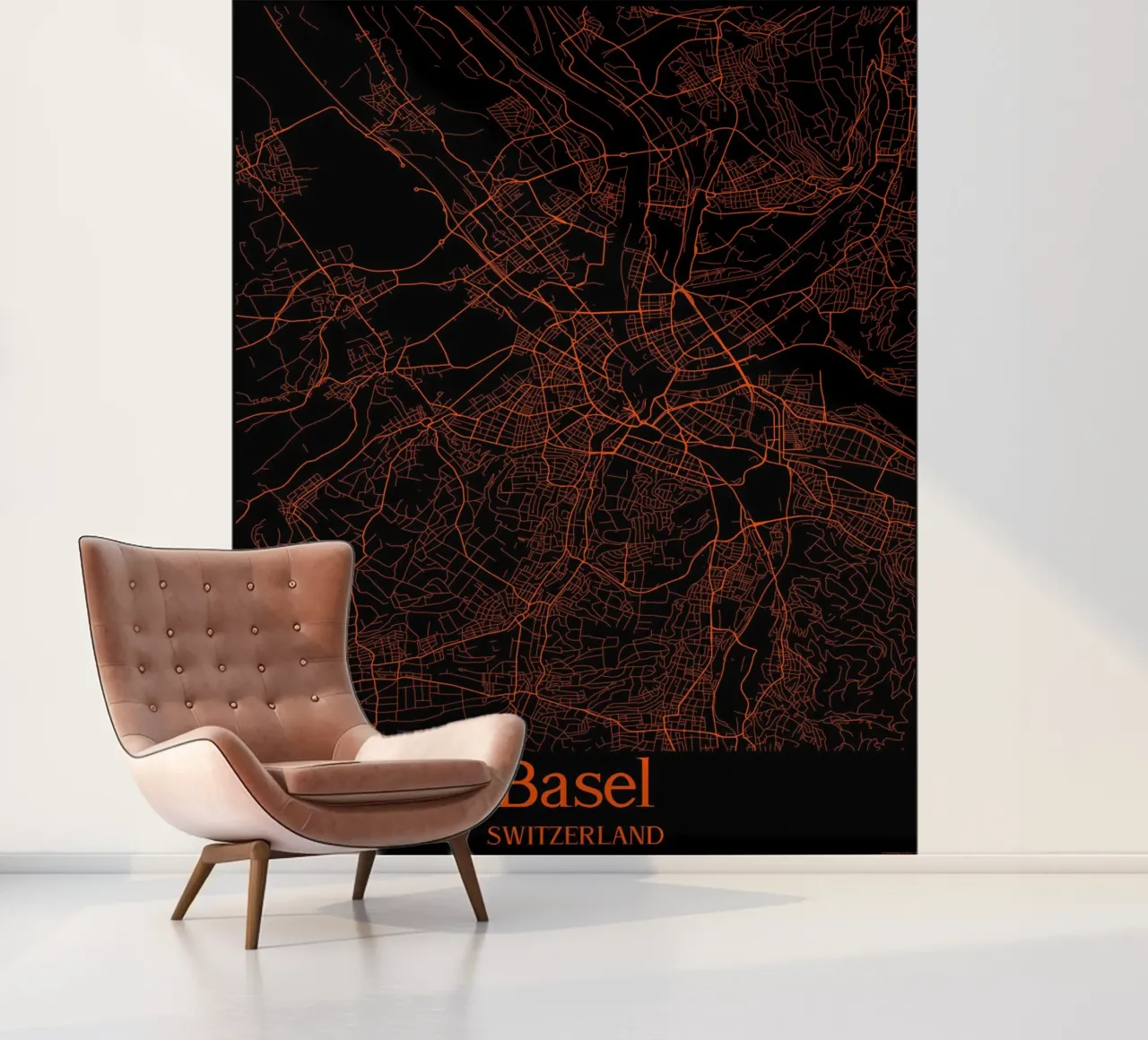 Basel fotobehang van MiMap