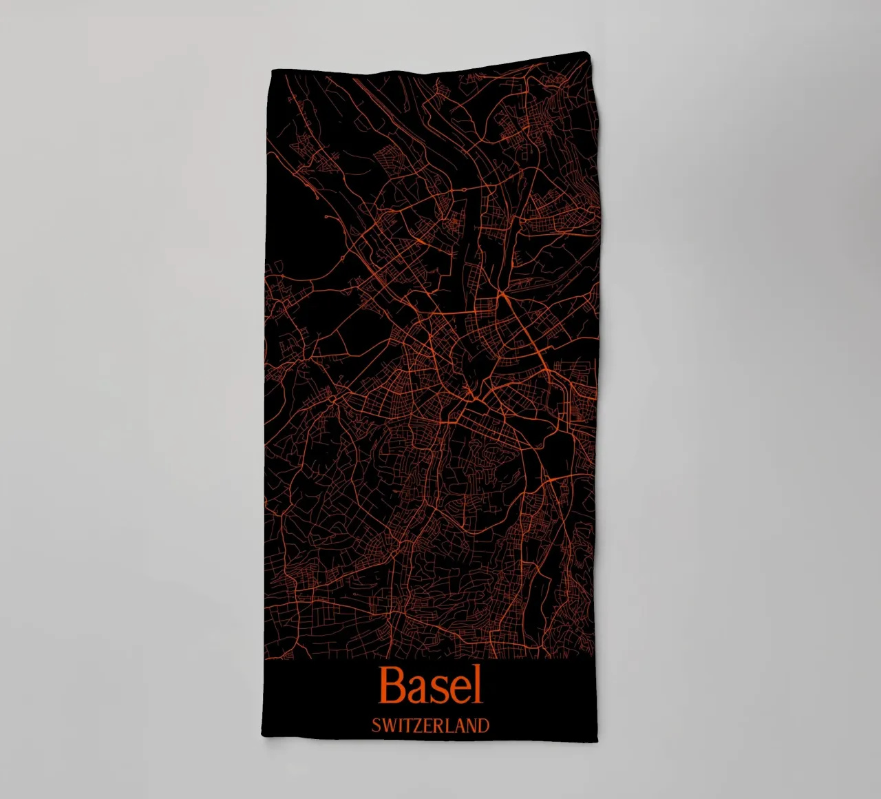 Basel asciugamano da bagno da MiMap