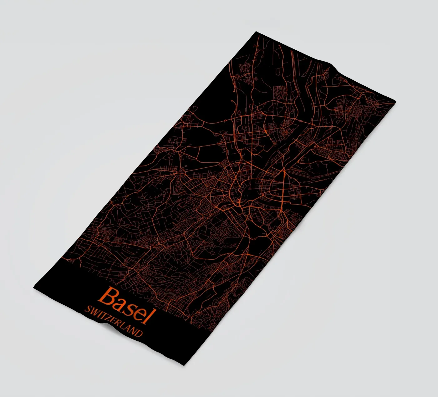 Basel beach towel by MiMap