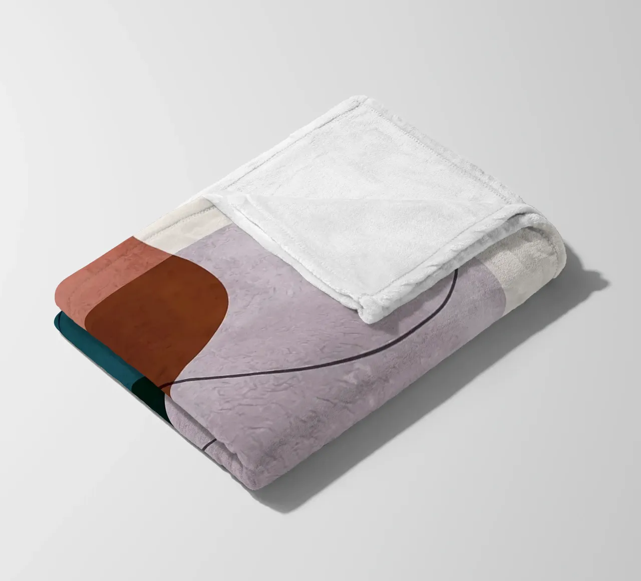 forme astratte sovrapposte forme geometriche linee curve coperta in pile da Patrick M Gerber