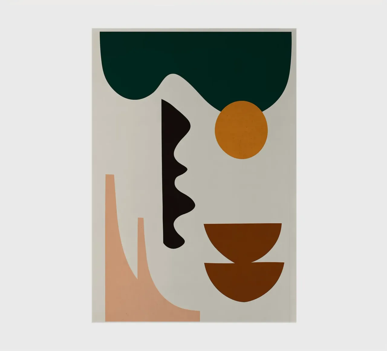 abstract shapes circle semicircle wave zigzag notebook by Patrick M Gerber