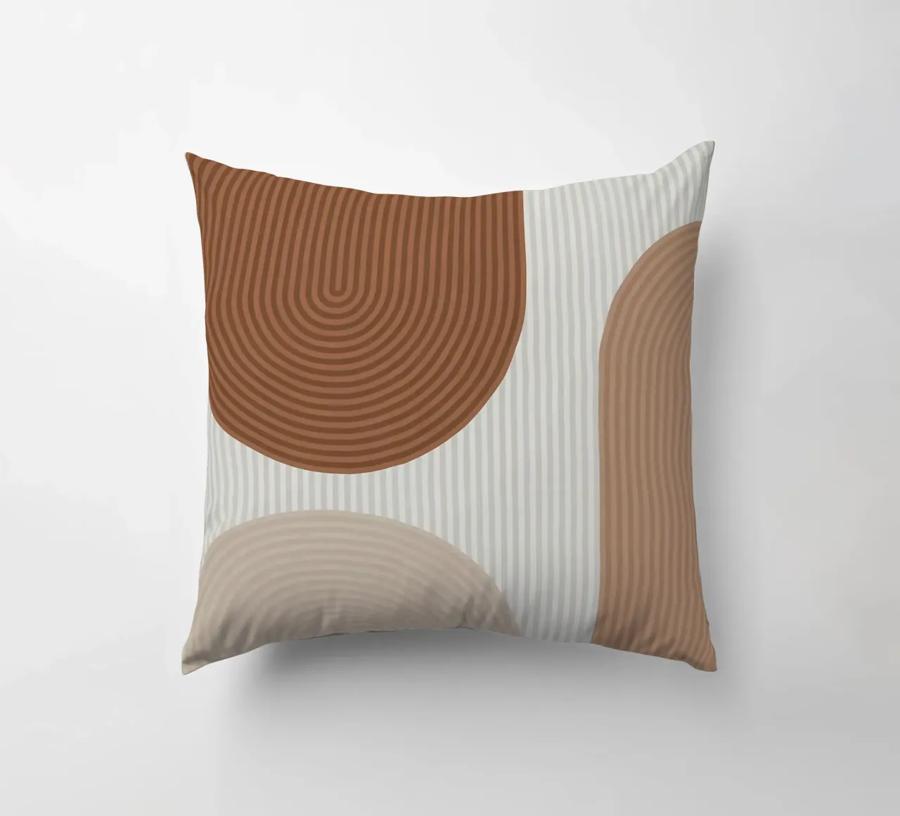 archi strisce linee verticali forme geometriche linee curve cuscino da Patrick M Gerber