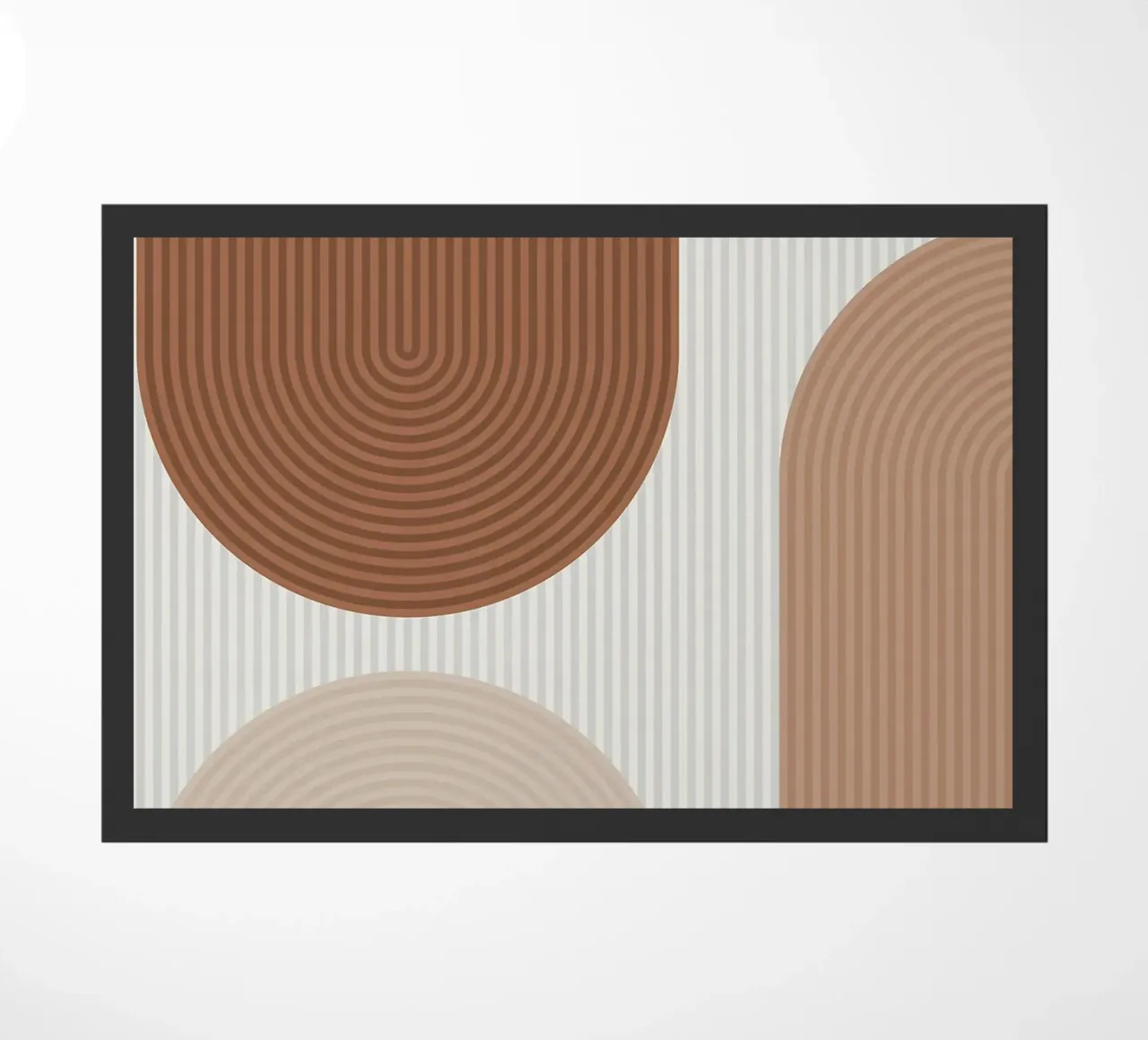 archi strisce linee verticali forme geometriche linee curve zerbino da Patrick M Gerber