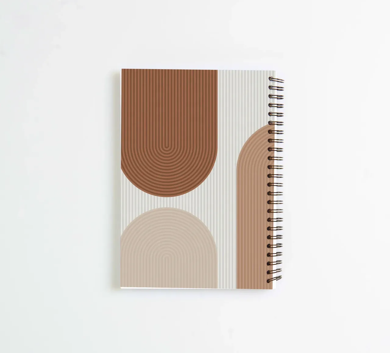 archi strisce linee verticali forme geometriche linee curve diario ad anelli da Patrick M Gerber