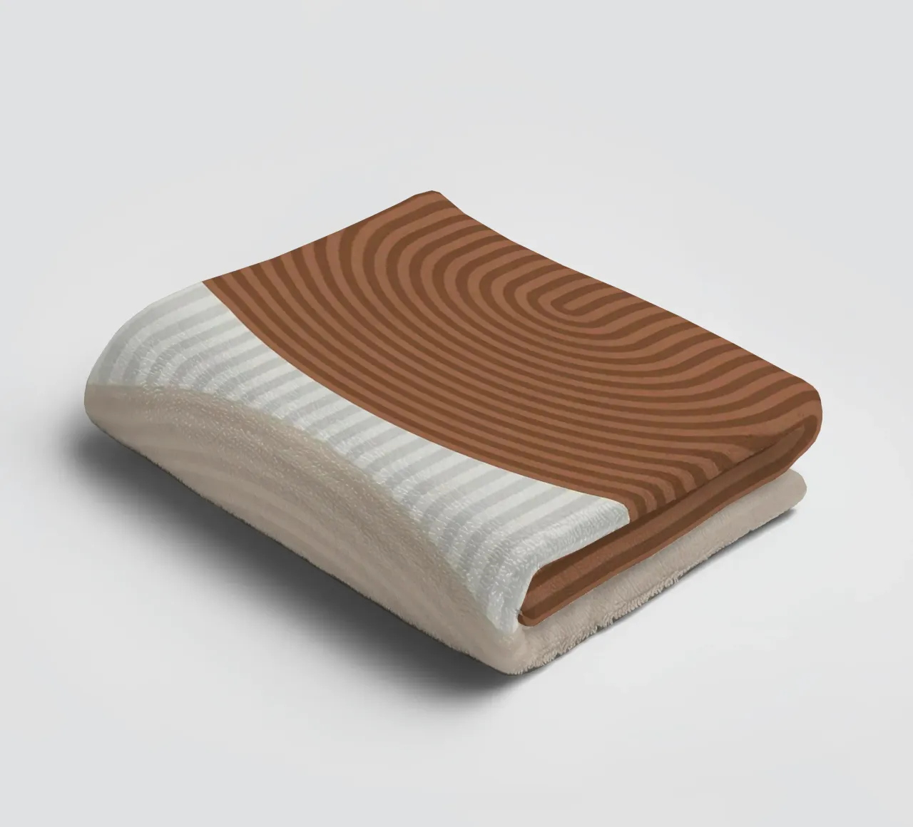 archi strisce linee verticali forme geometriche linee curve asciugamano da bagno da Patrick M Gerber