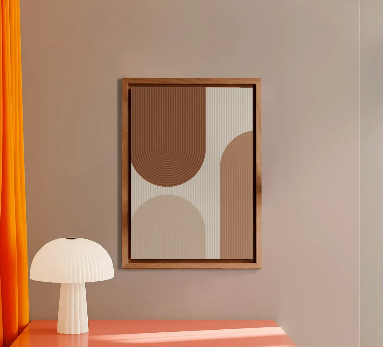 archi strisce linee verticali forme geometriche linee curve alluminio dibond da Patrick M Gerber