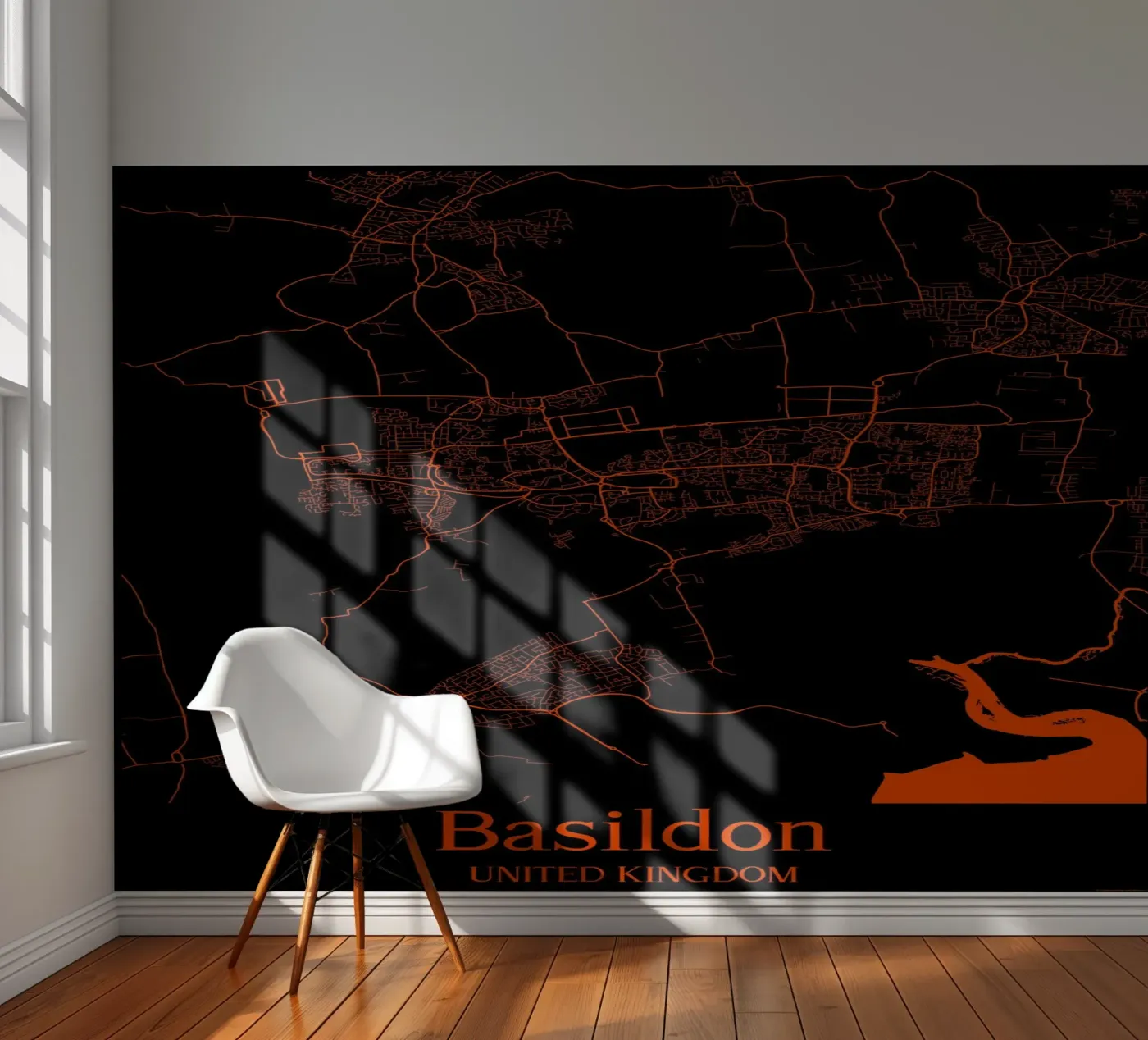 Basildon fotobehang van MiMap