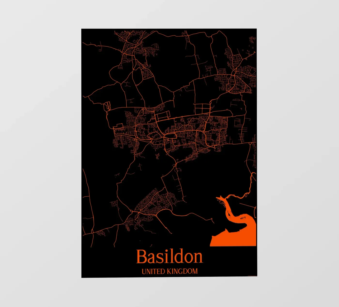 Basildon fotobehang van MiMap