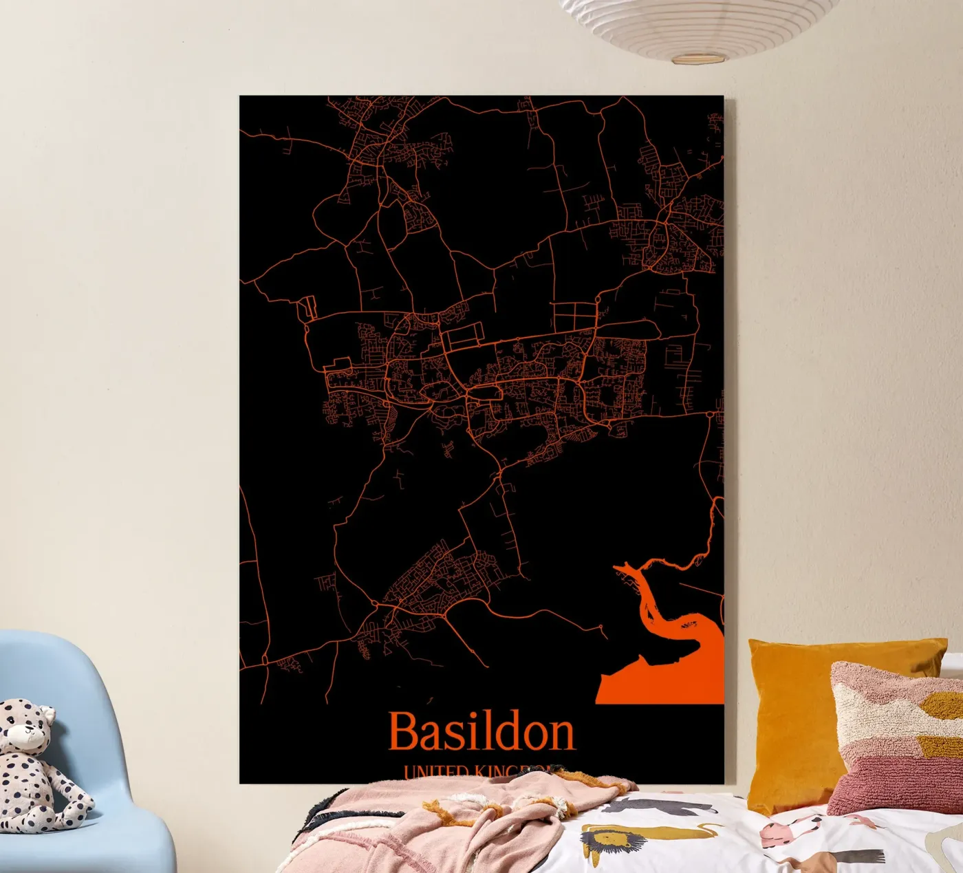 Basildon Acryl-Glas von MiMap