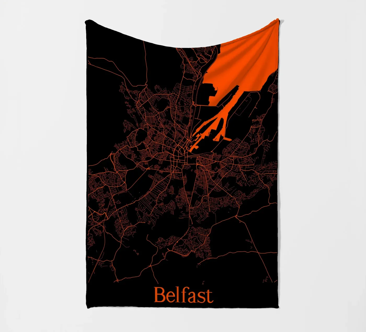 Belfast fleecedeken van MiMap