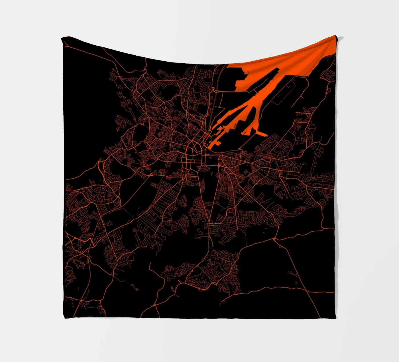 Belfast fleecedeken van MiMap