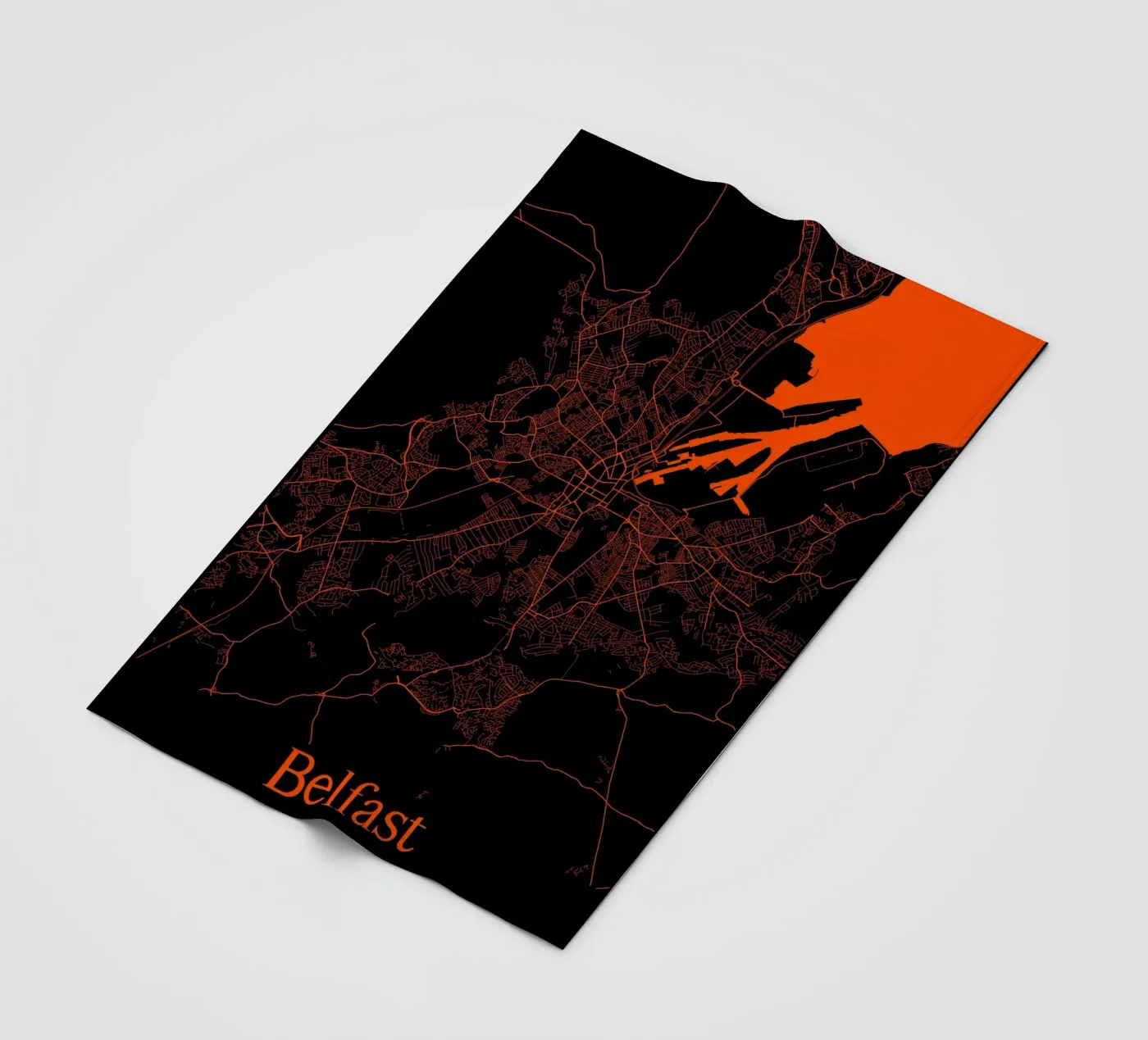 Belfast fleecedeken van MiMap