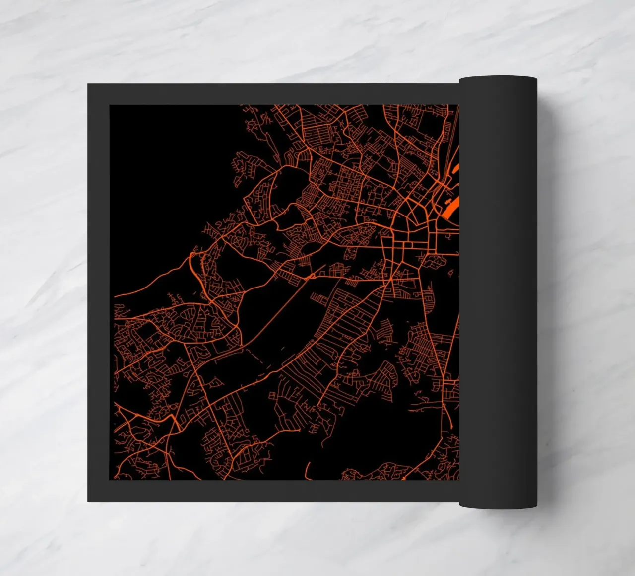 Belfast deurmat van MiMap