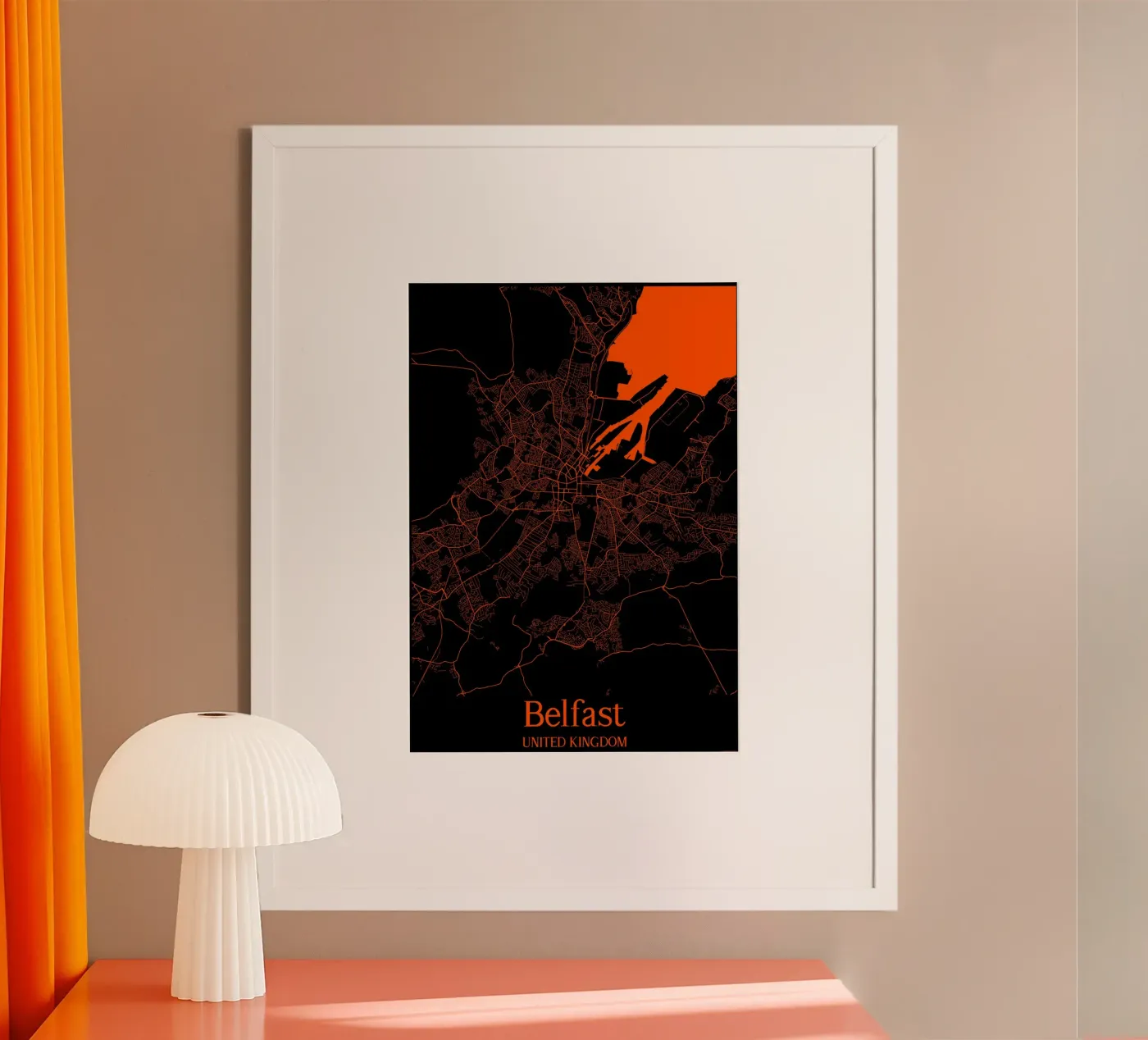 Belfast poster da MiMap