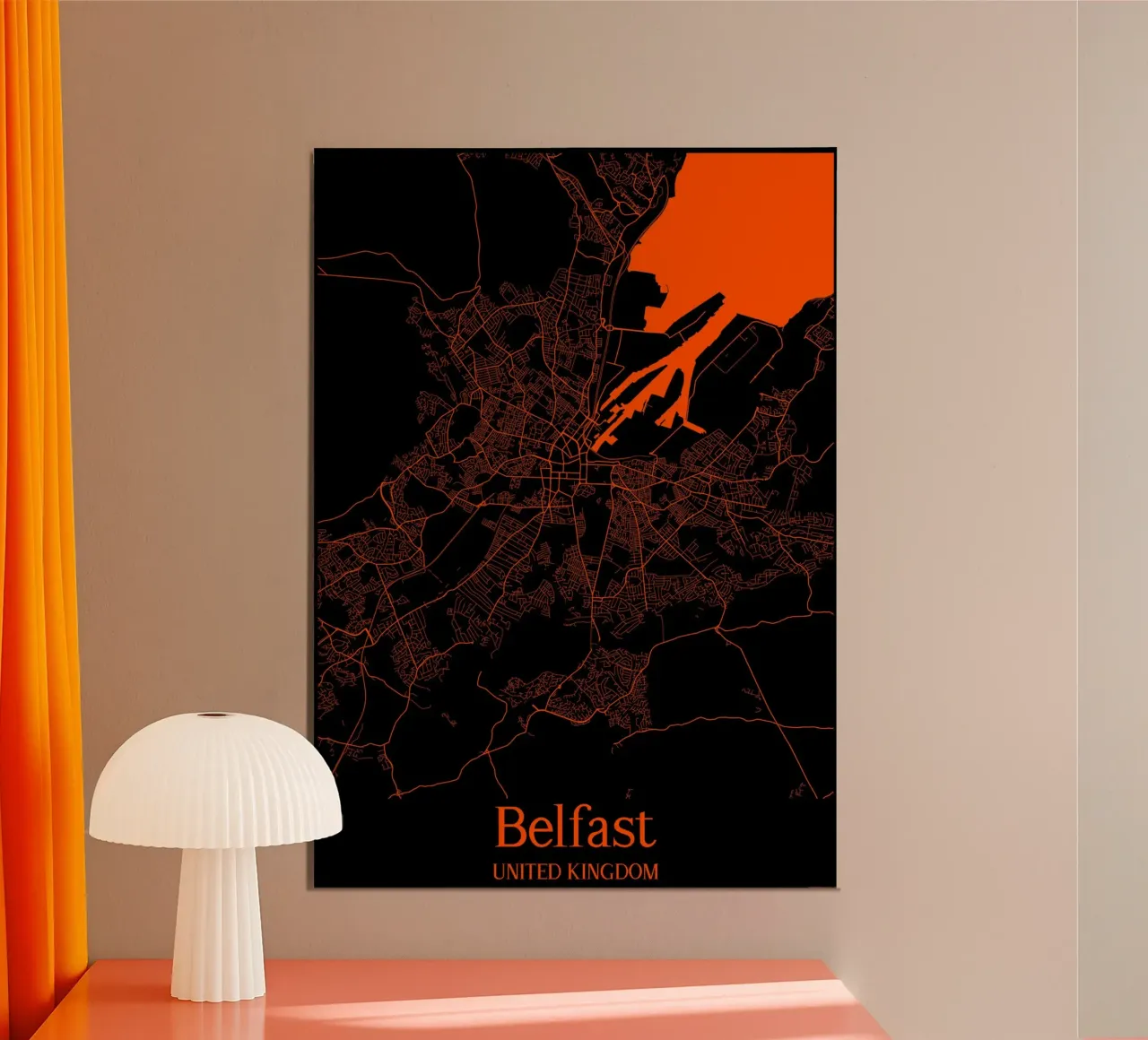 Belfast poster da MiMap