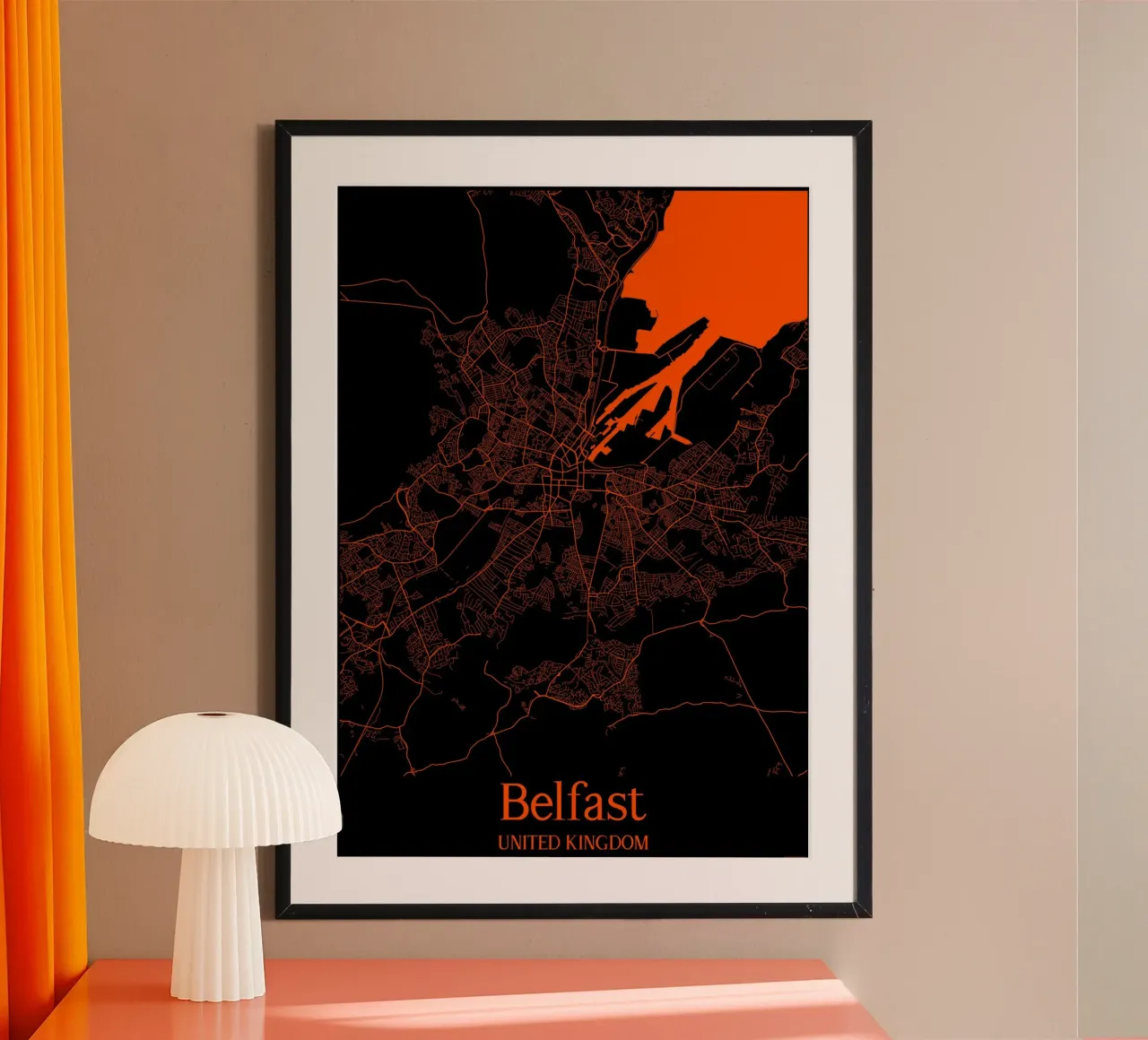 Belfast poster da MiMap