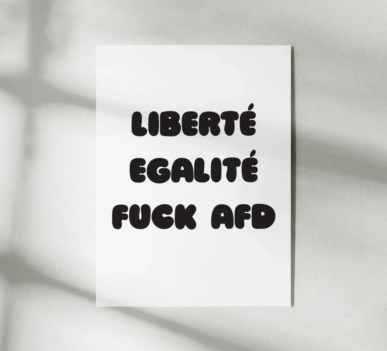 Liberté! plexiglass da Verplanungsagentur