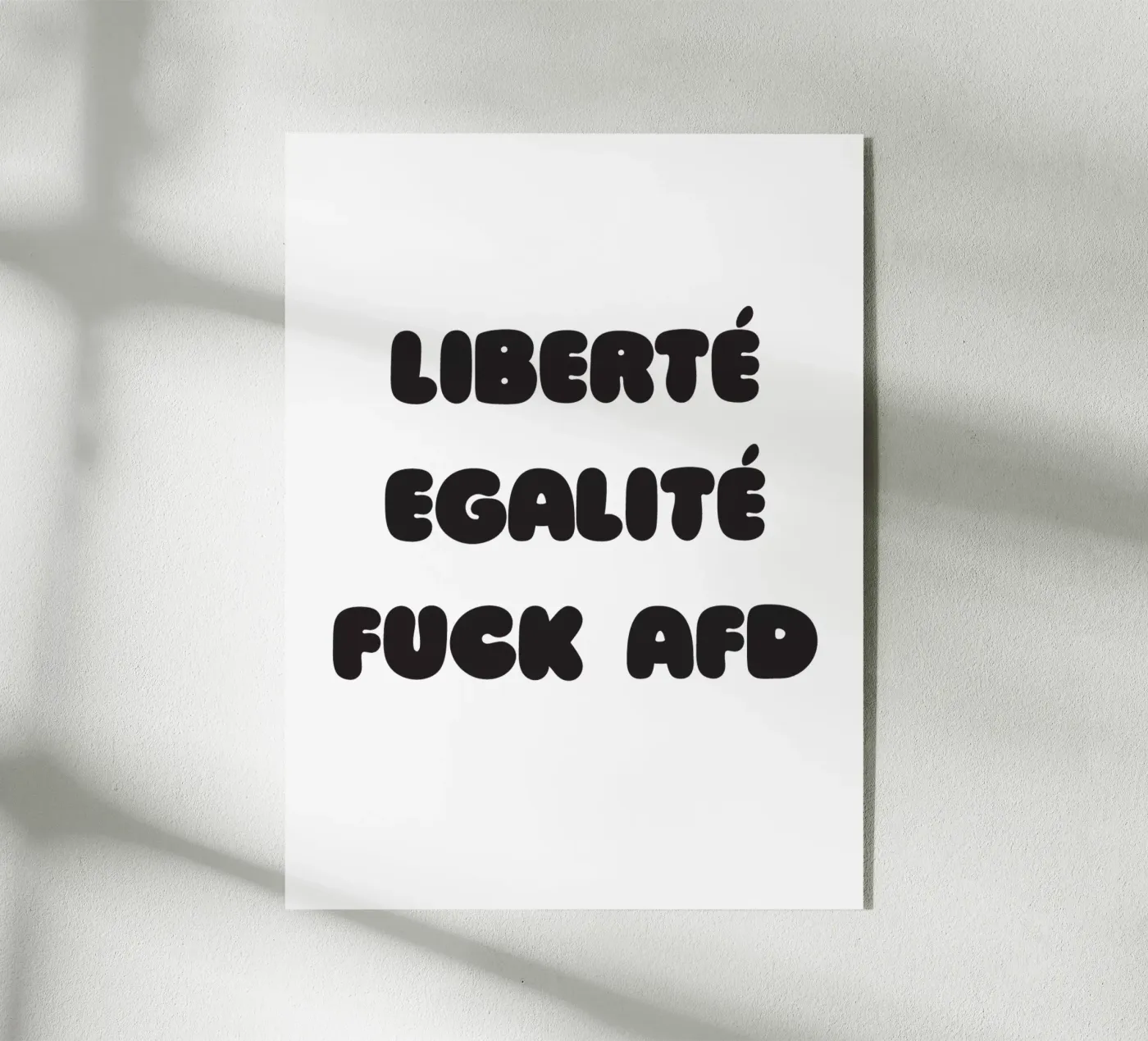 Liberté! plexiglass da Verplanungsagentur