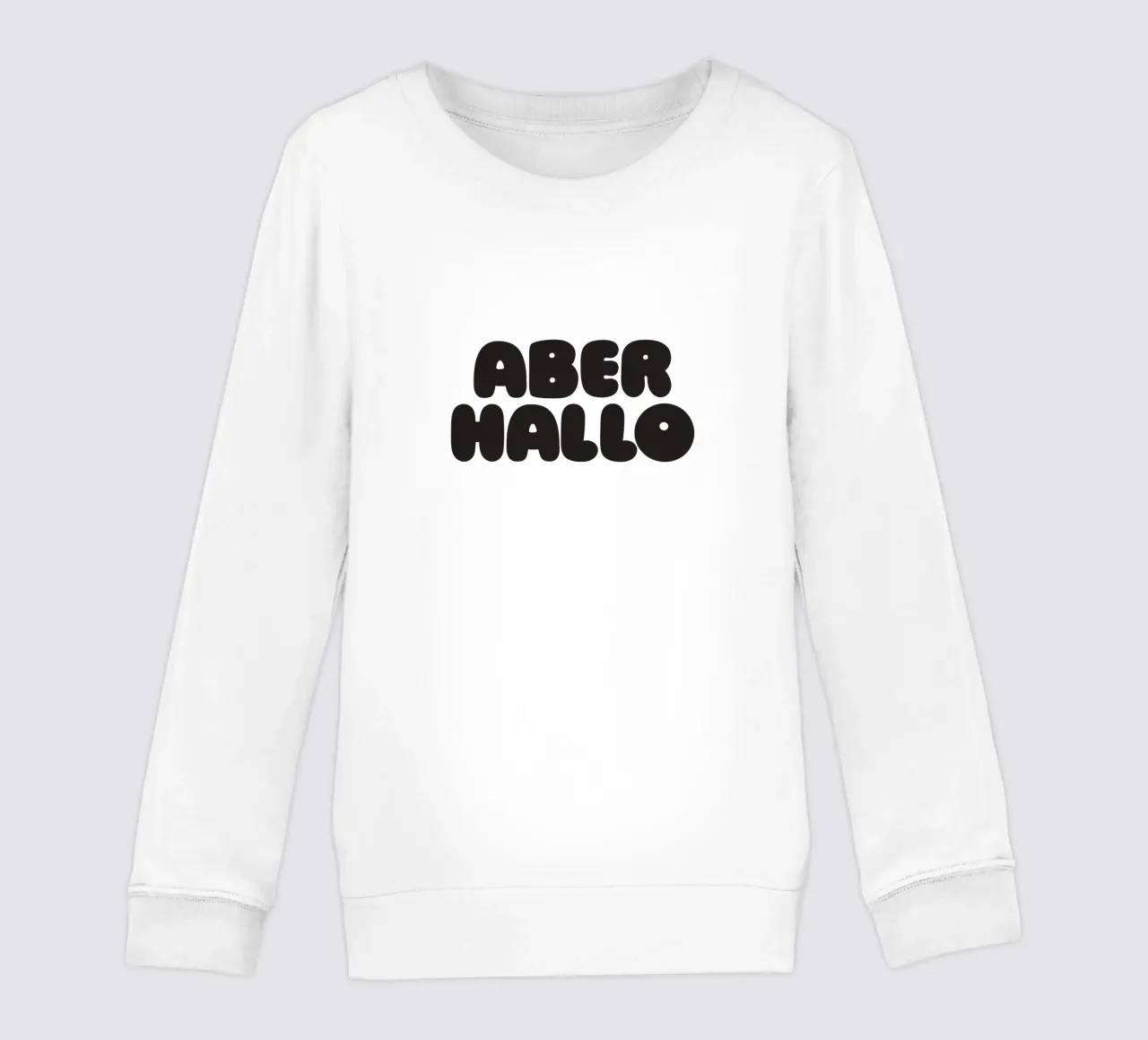 Aber Hallo felpa bambino da Verplanungsagentur