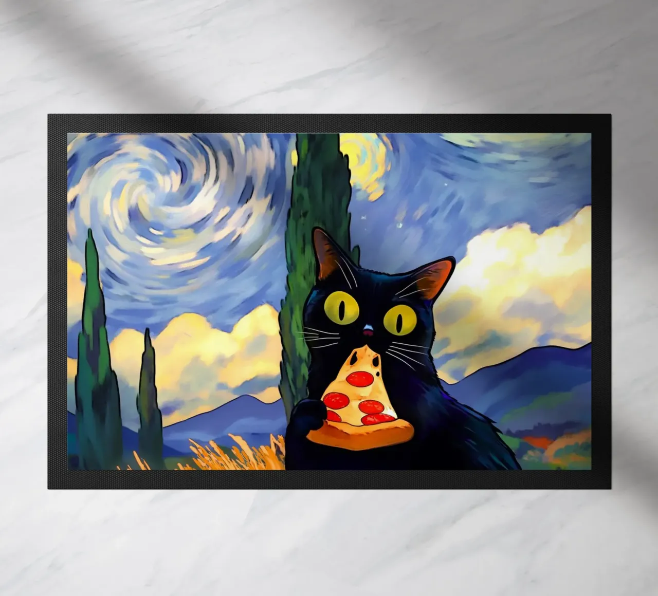 Pizza Cat zerbino da Stellar Creative