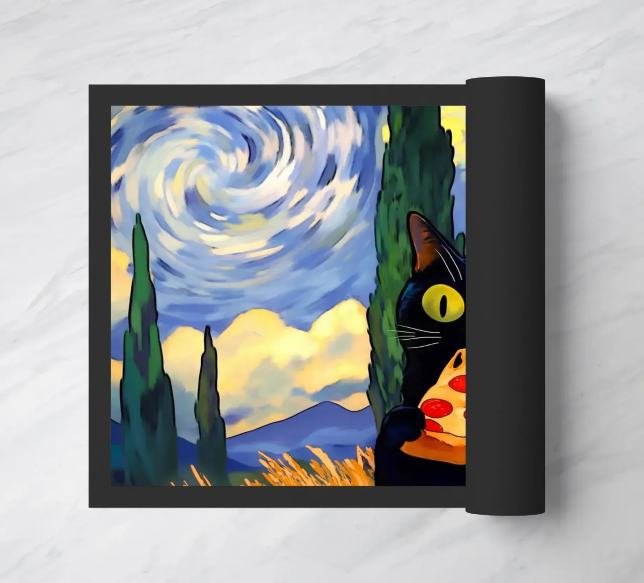 Pizza Cat zerbino da Stellar Creative