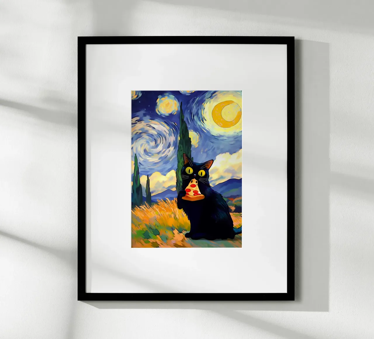 Pizza Cat poster da Stellar Creative
