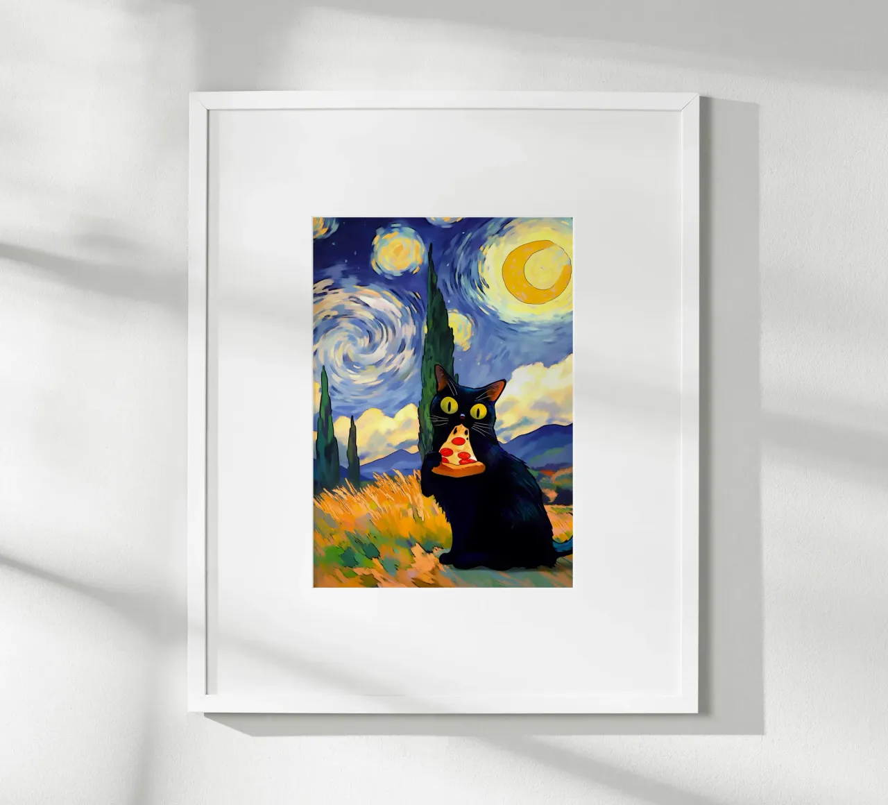 Pizza Cat poster da Stellar Creative
