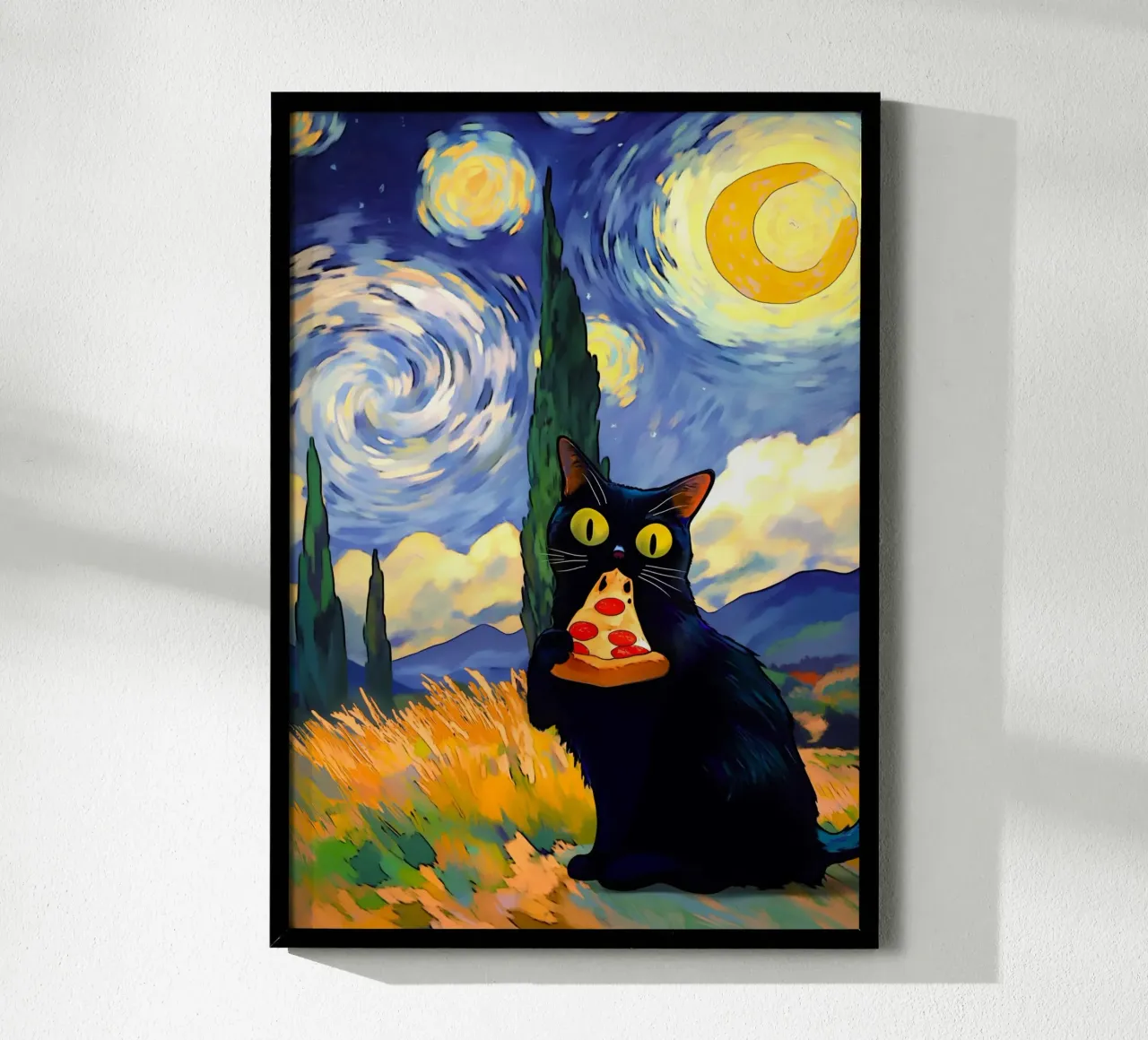 Pizza Cat poster da Stellar Creative