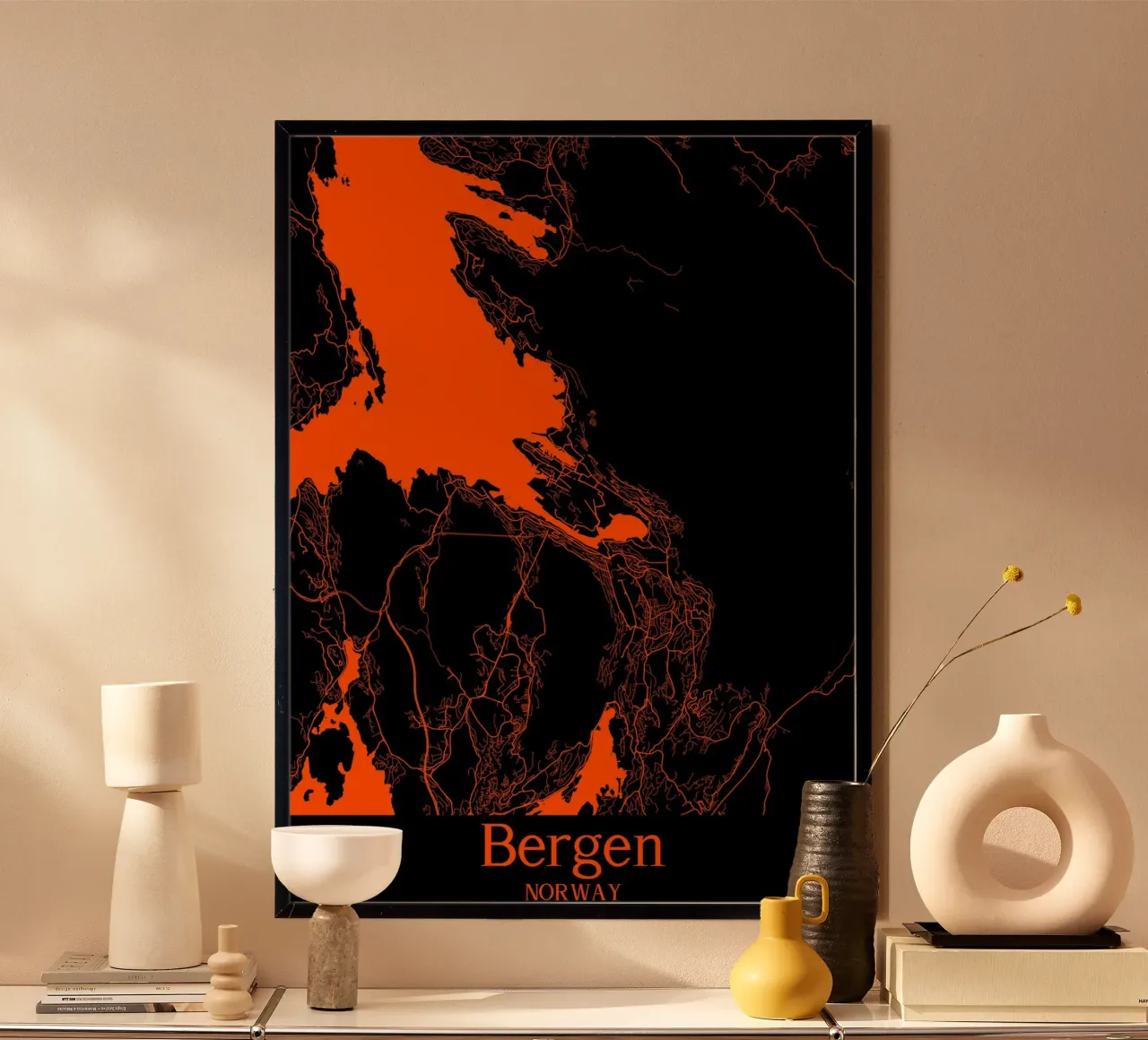Bergen poster da MiMap