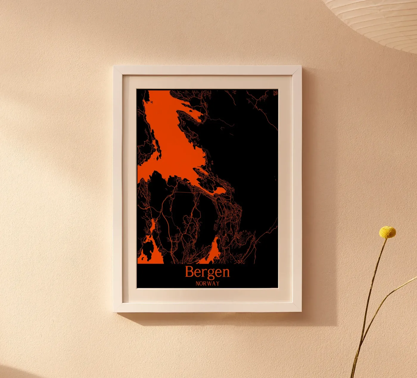 Bergen poster da MiMap