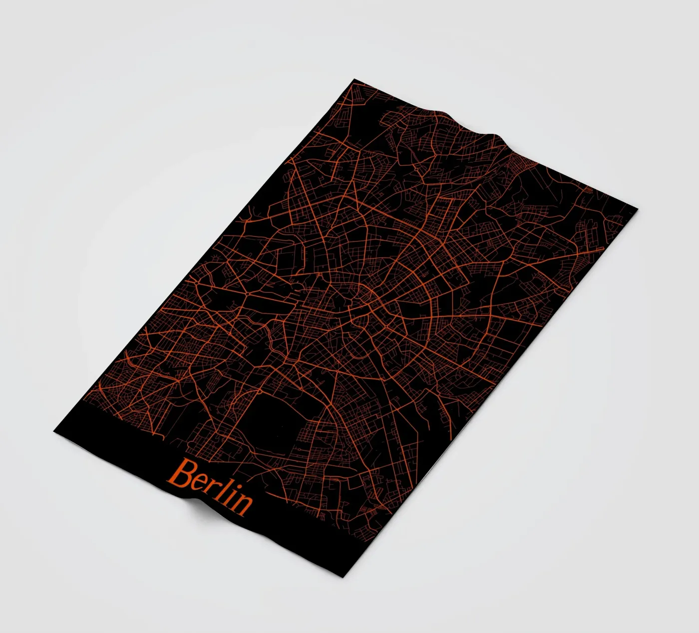 Berlin Fleecedecke von MiMap