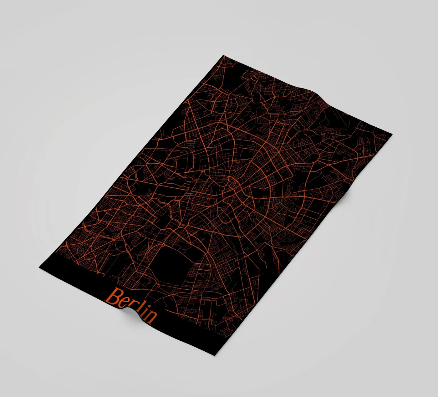 Berlin strandhanddoek van MiMap