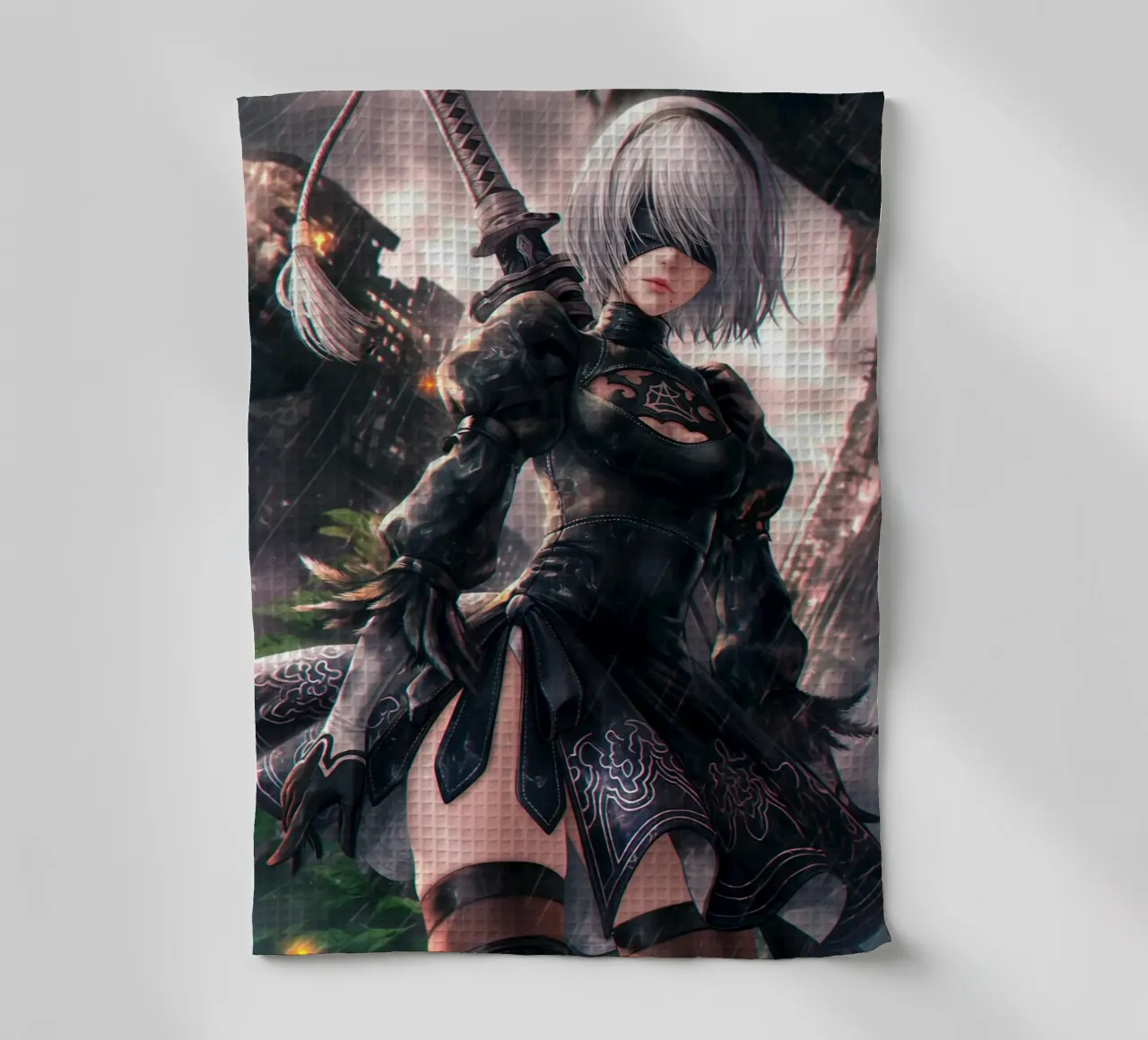 2B Nier Automata canovaccio da cucina da Fleur de Lys