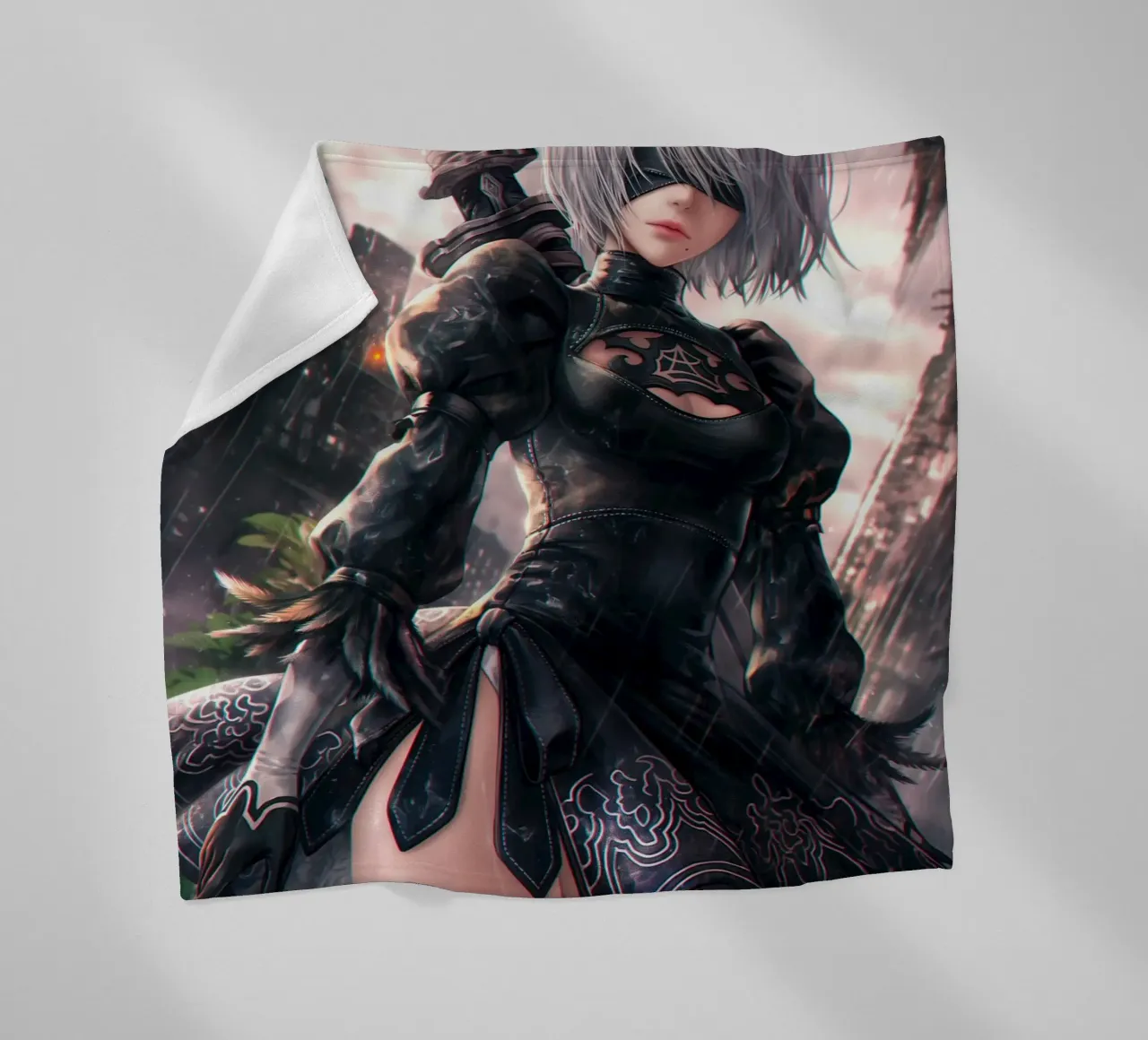 2B Nier Automata coperta in pile da Fleur de Lys