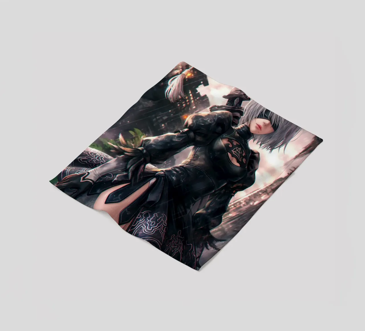 2B Nier Automata coperta in pile da Fleur de Lys