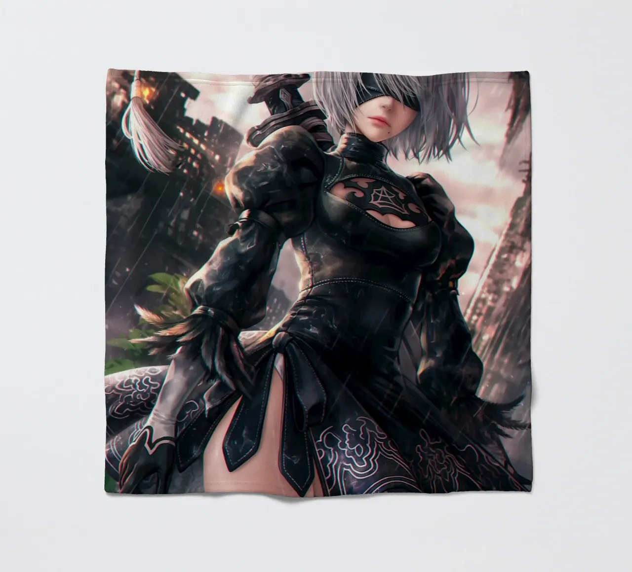 2B Nier Automata coperta in pile da Fleur de Lys