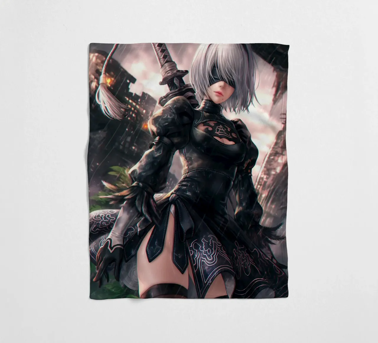 2B Nier Automata coperta in pile da Fleur de Lys