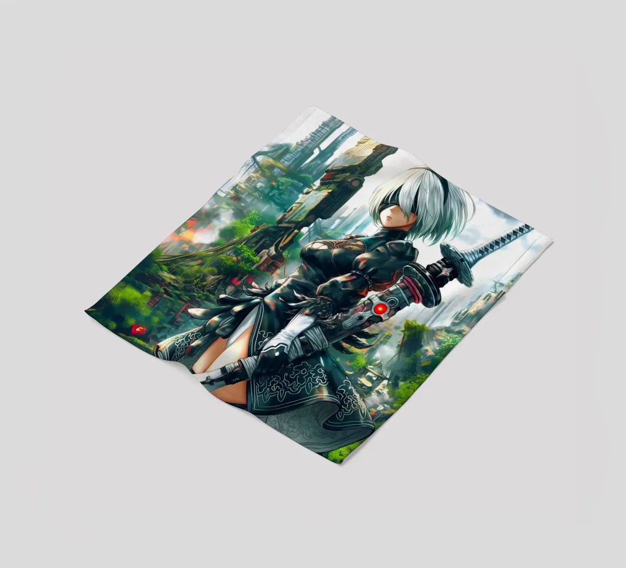 2B Nier Automata coperta in pile da Fleur de Lys