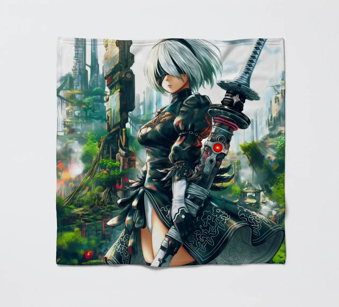 2B Nier Automata coperta in pile da Fleur de Lys