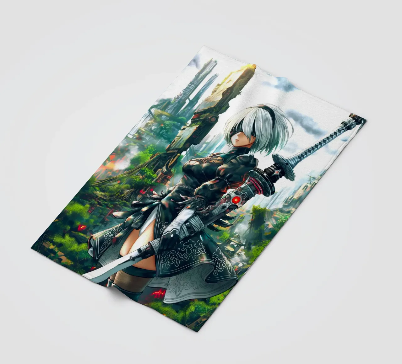 2B Nier Automata coperta in pile da Fleur de Lys