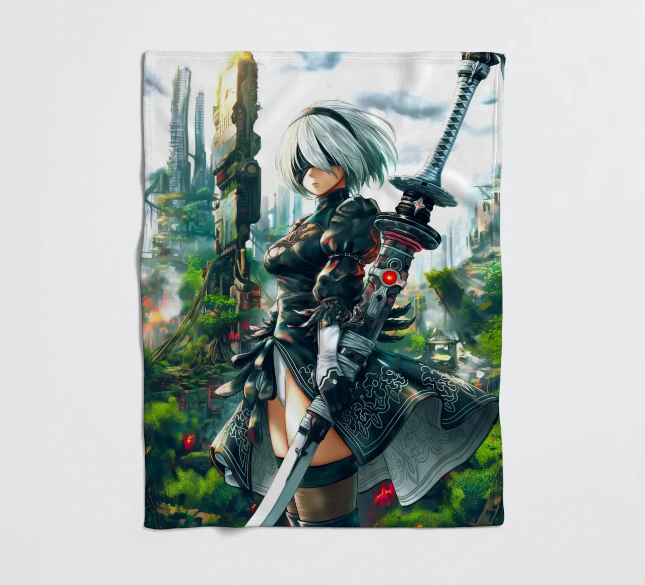 2B Nier Automata coperta in pile da Fleur de Lys