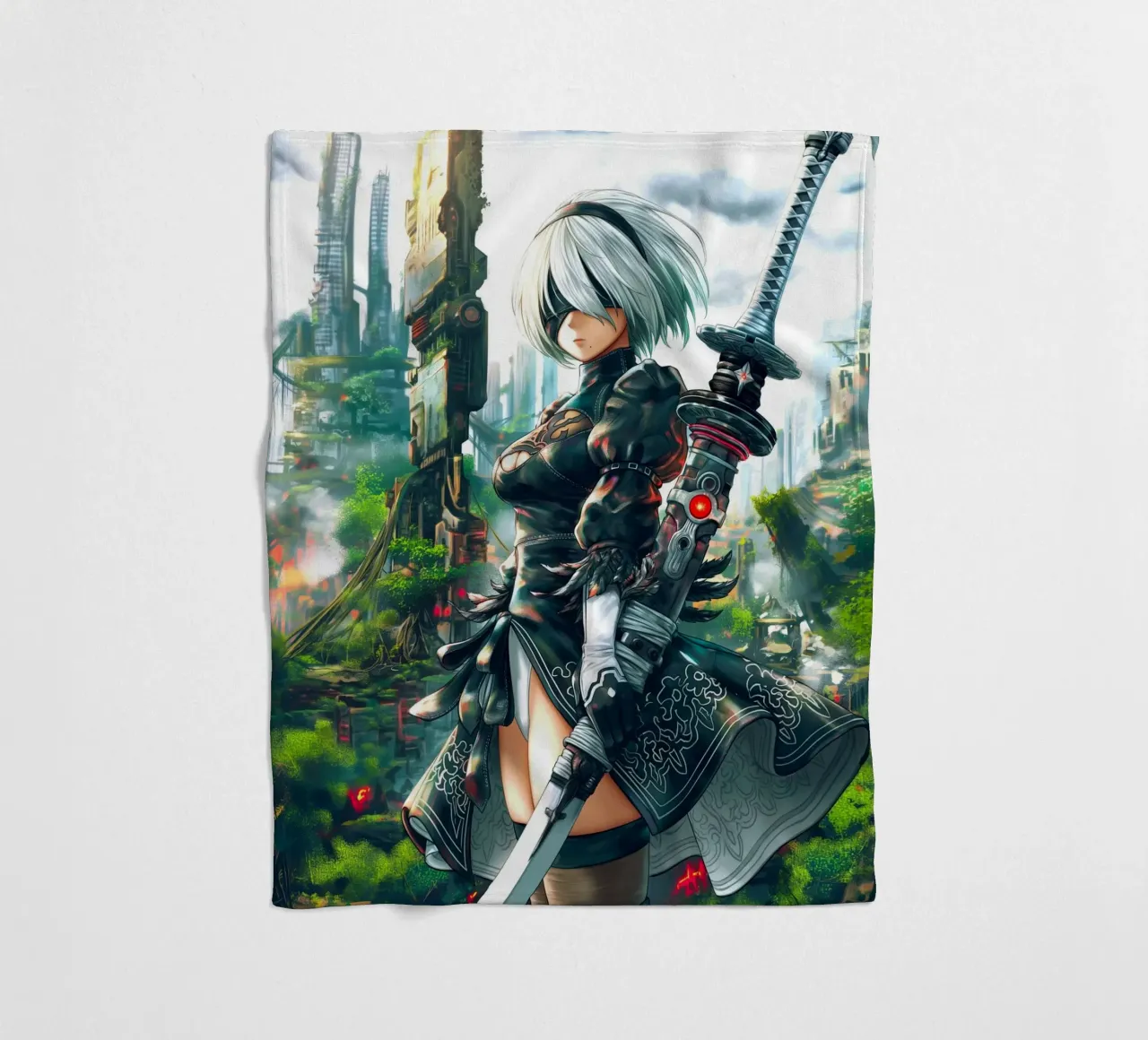 2B Nier Automata coperta in pile da Fleur de Lys