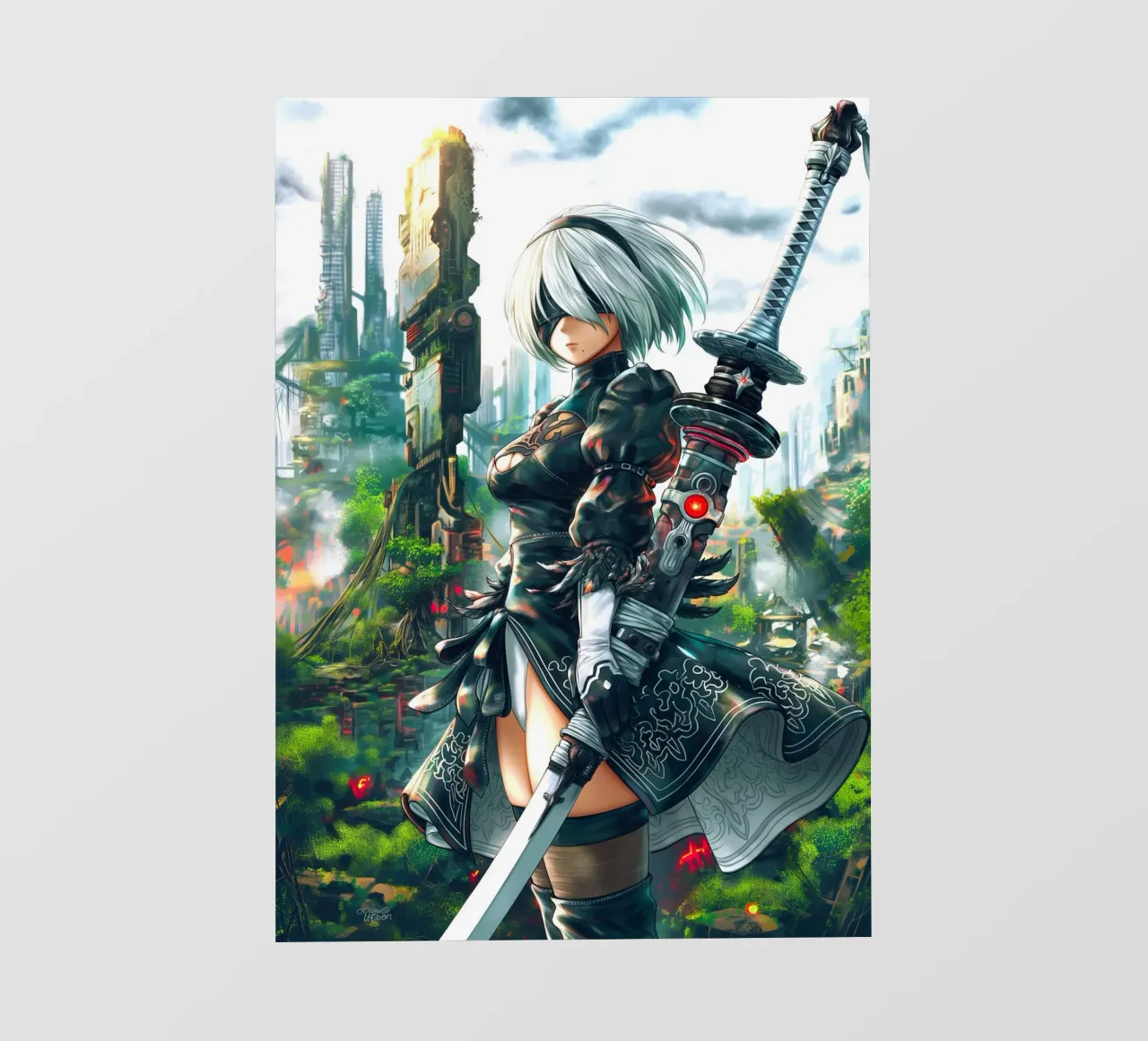 2B Nier Automata telo in pvc da Fleur de Lys