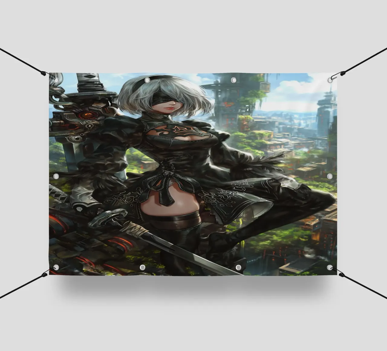 2B Nier Automata telo in pvc da Fleur de Lys