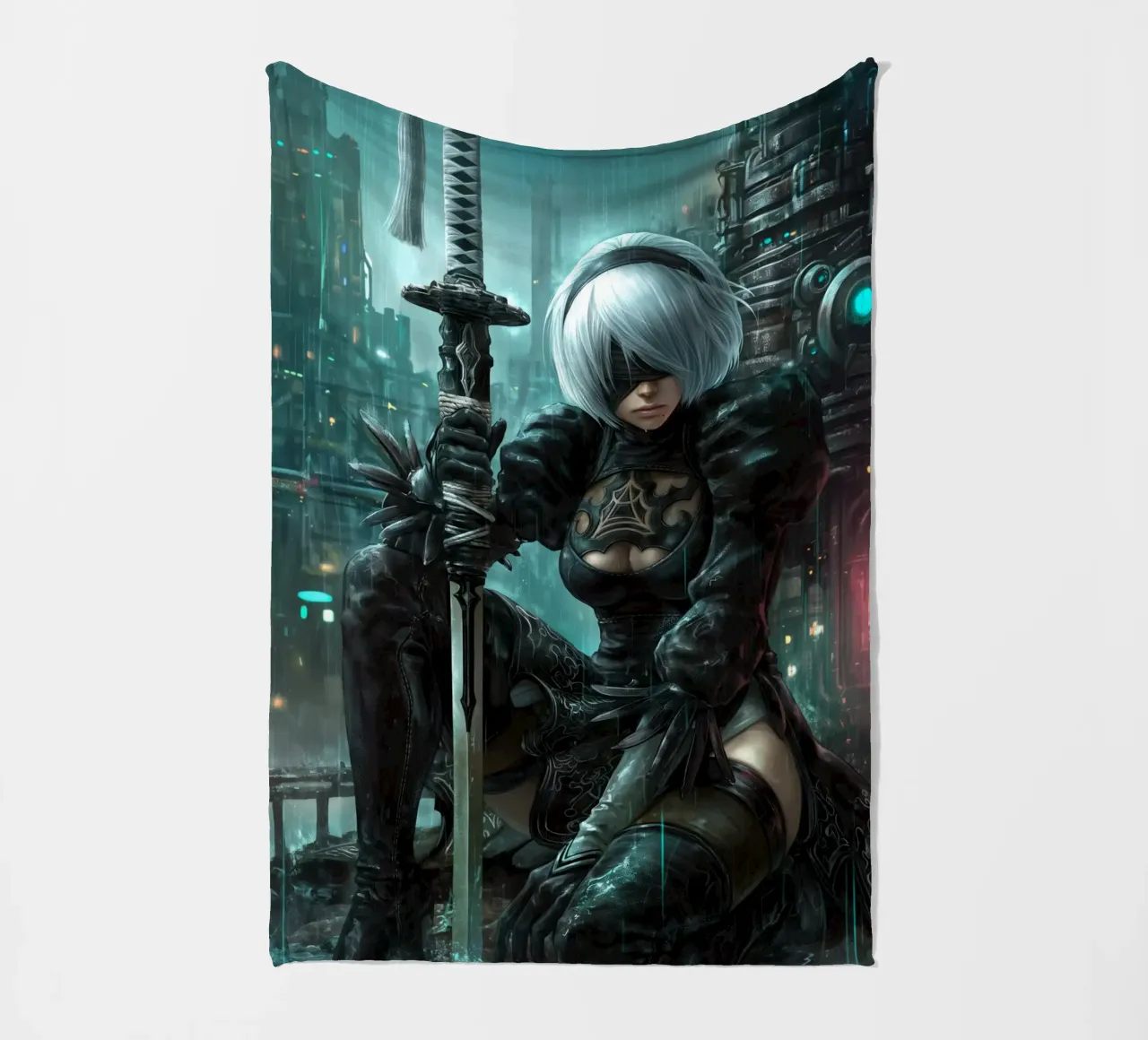 2B Nier Automata coperta in pile da Fleur de Lys