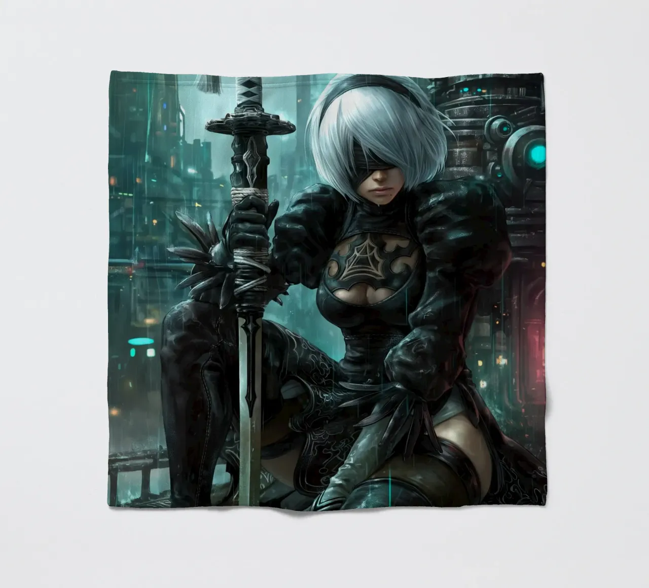 2B Nier Automata coperta in pile da Fleur de Lys