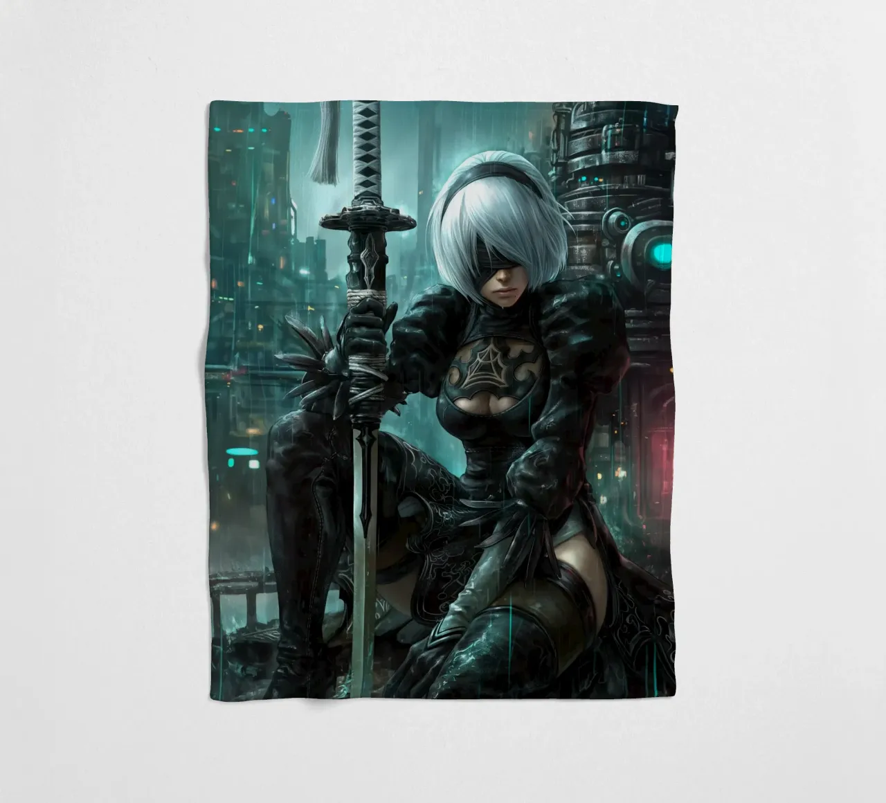 2B Nier Automata coperta in pile da Fleur de Lys
